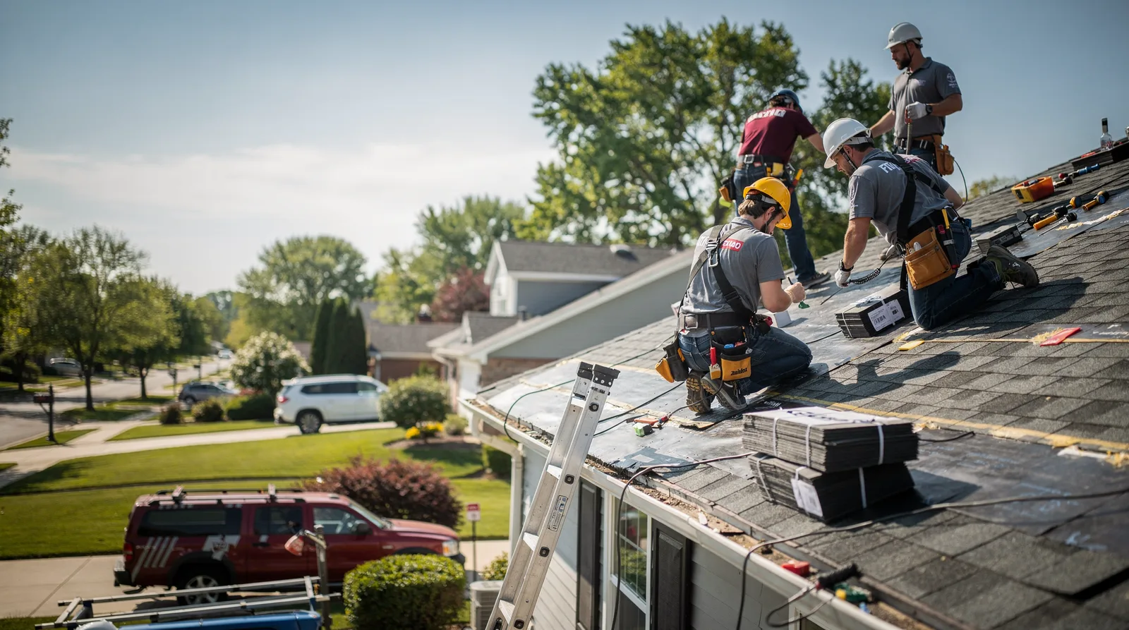 Roof Repair in Louisville, IL around you
